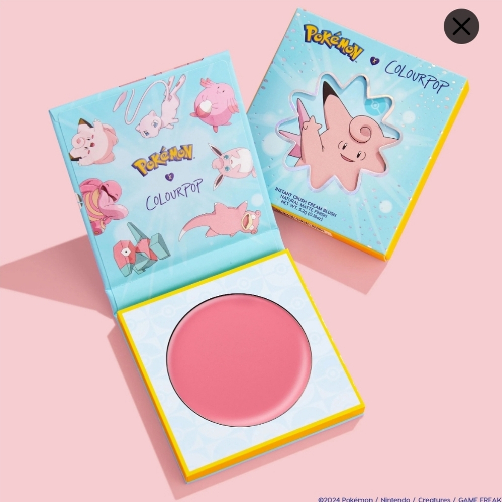 Pokémon X Colourpop Blush